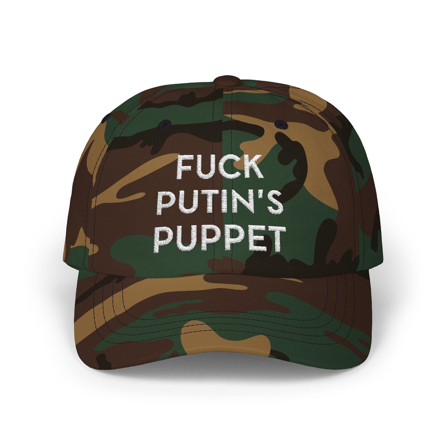 f*ck Putin's Puppet Anti-Trump FDT Hat f*ck Donald Trump cap Anti Elon Musk Anti MAGA hat liberal gift antifascist apparel protest merch