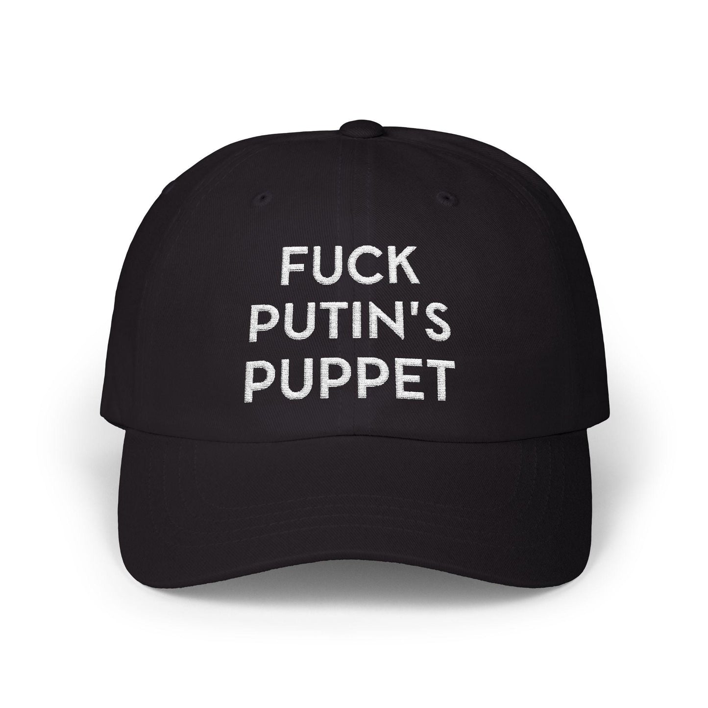 f*ck Putin's Puppet Anti-Trump FDT Hat f*ck Donald Trump cap Anti Elon Musk Anti MAGA hat liberal gift antifascist apparel protest merch