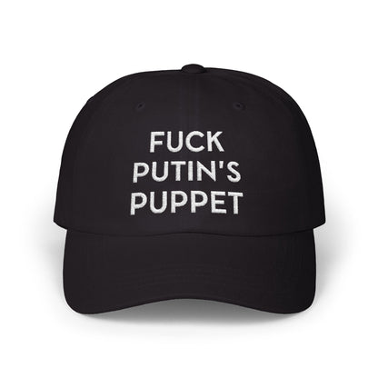 f*ck Putin's Puppet Anti-Trump FDT Hat f*ck Donald Trump cap Anti Elon Musk Anti MAGA hat liberal gift antifascist apparel protest merch