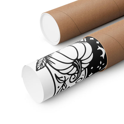 Feminist wall art coffee lover art print activist gift idea womens rights print witchy feminist merch anti fascist wall art resist poster