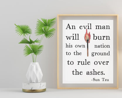 Anti Trump art print anti war wall art liberal gift idea anti fascism merch activist gift idea pro immigration sign protest poster resist