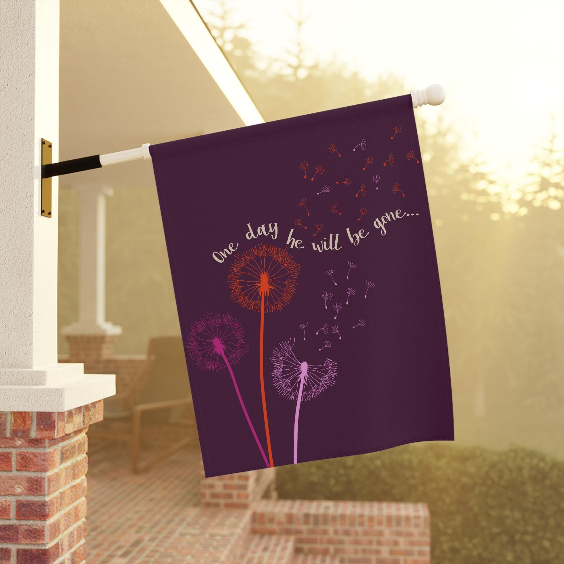 hidden message garden banner