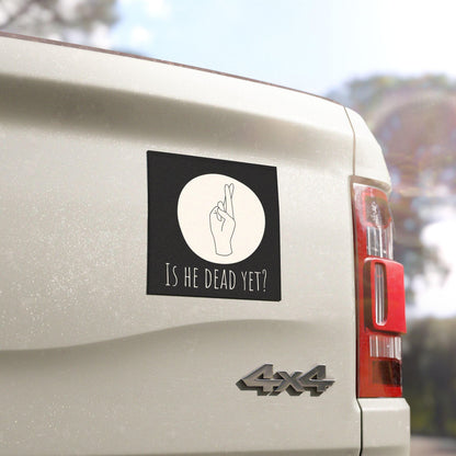 Subtle f*ck Trump Anti-MAGA Car Magnet Anti-MAGA bumper sticker leopards eating faces party FAFO gift bumper magnet antifascism merch