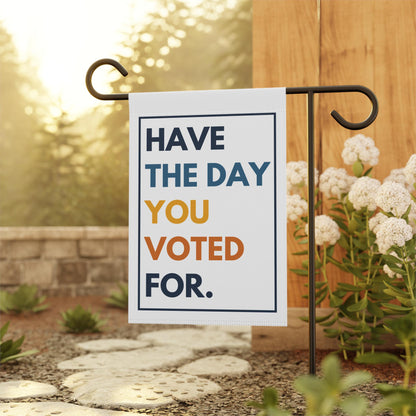 Anti Trump political garden flag Anti-fascist yard sign socialism activist garden decor pro-democracy house flag FDT subtle fuck Trump