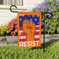 Resist political house flag Anti-Trump garden decor Make good trouble yard sign Anti-fascism garden decor Subtle Fuck Trump feminist gift