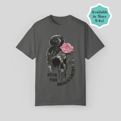 Subtle f*ck Trump shirt anti-oligarchy tee FDT top f*ck the patriarchy shirt womens rights tee they burned women merch feminist apparel