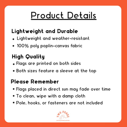 Anti Trump political garden flag Anti-fascist yard sign socialism activist garden decor pro-democracy house flag FDT subtle fuck Trump