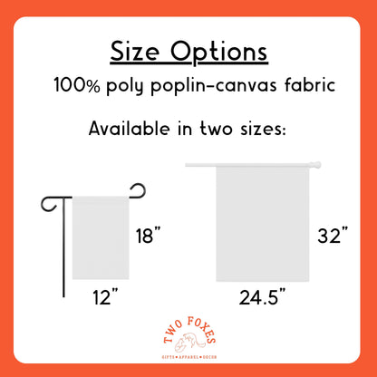 Anti Trump political garden flag Anti-fascist yard sign socialism activist garden decor pro-democracy house flag FDT subtle fuck Trump