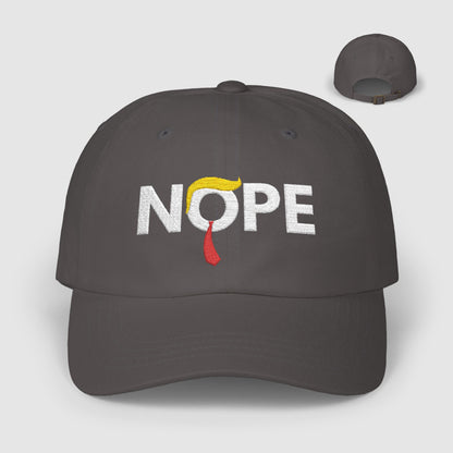 Subtle f*ck Trump hat Anti-Trump Anti-MAGA baseball cap antifascist activist gift Pro-Ukraine Pro-democracy merch Never Trumper gift