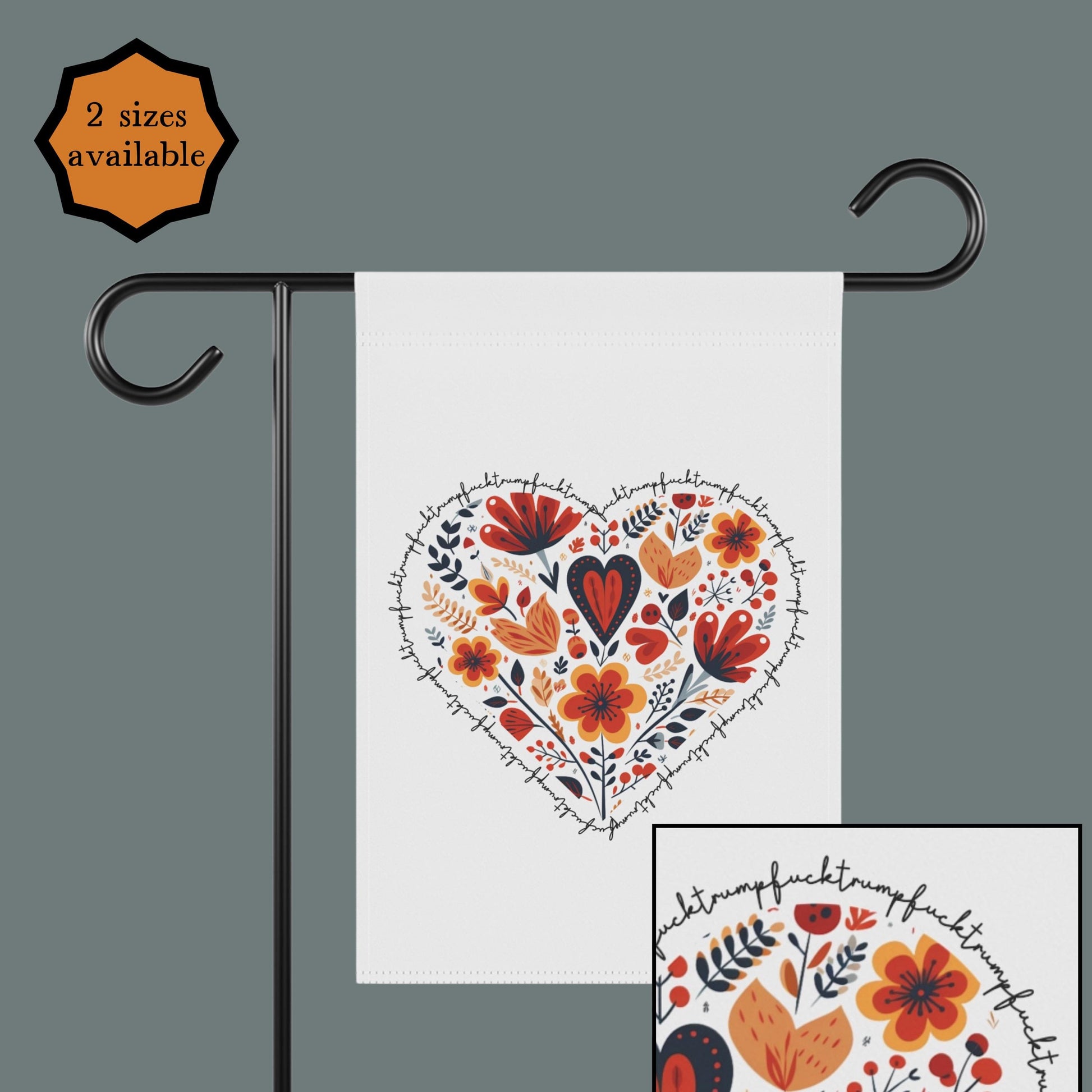 anti Trump house flag