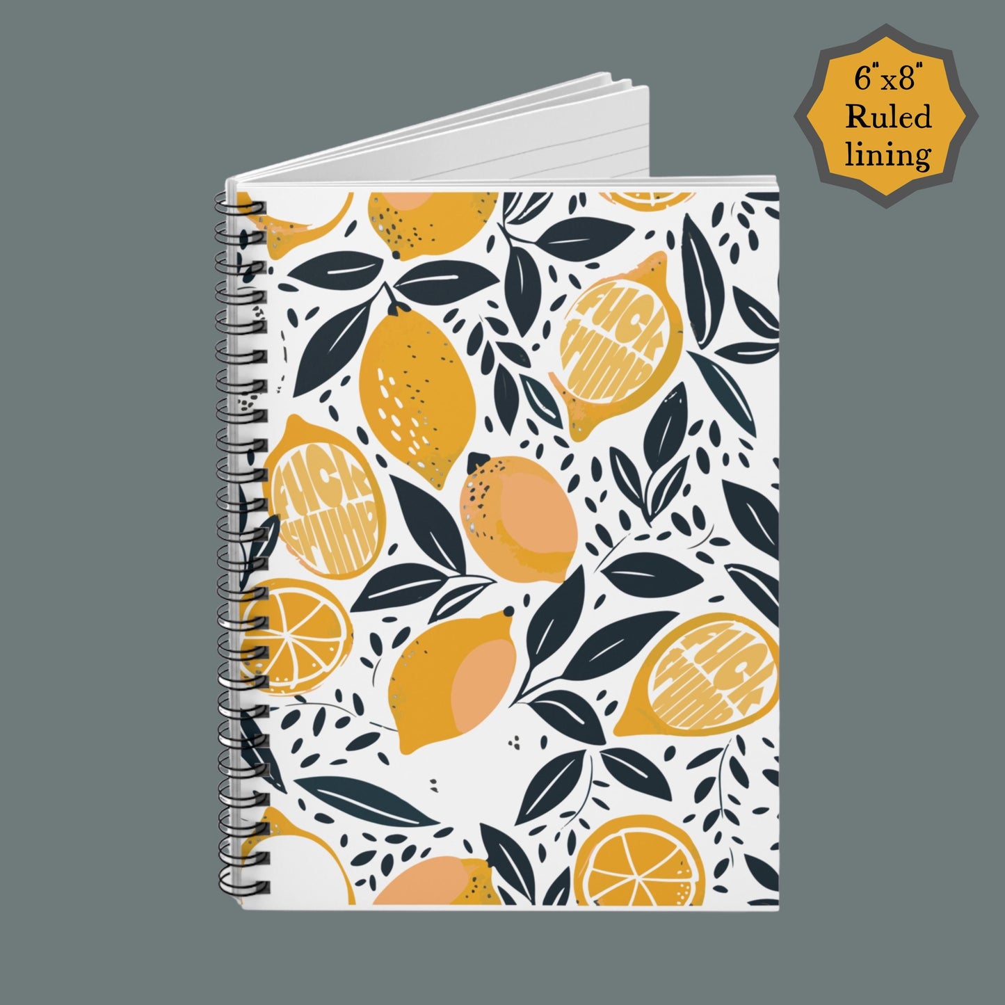 Subtle f*ck Trump journal FDT notebook f*ck Elon Musk funny feminist gift childless cat lady Anti Fascist, Never Trumper