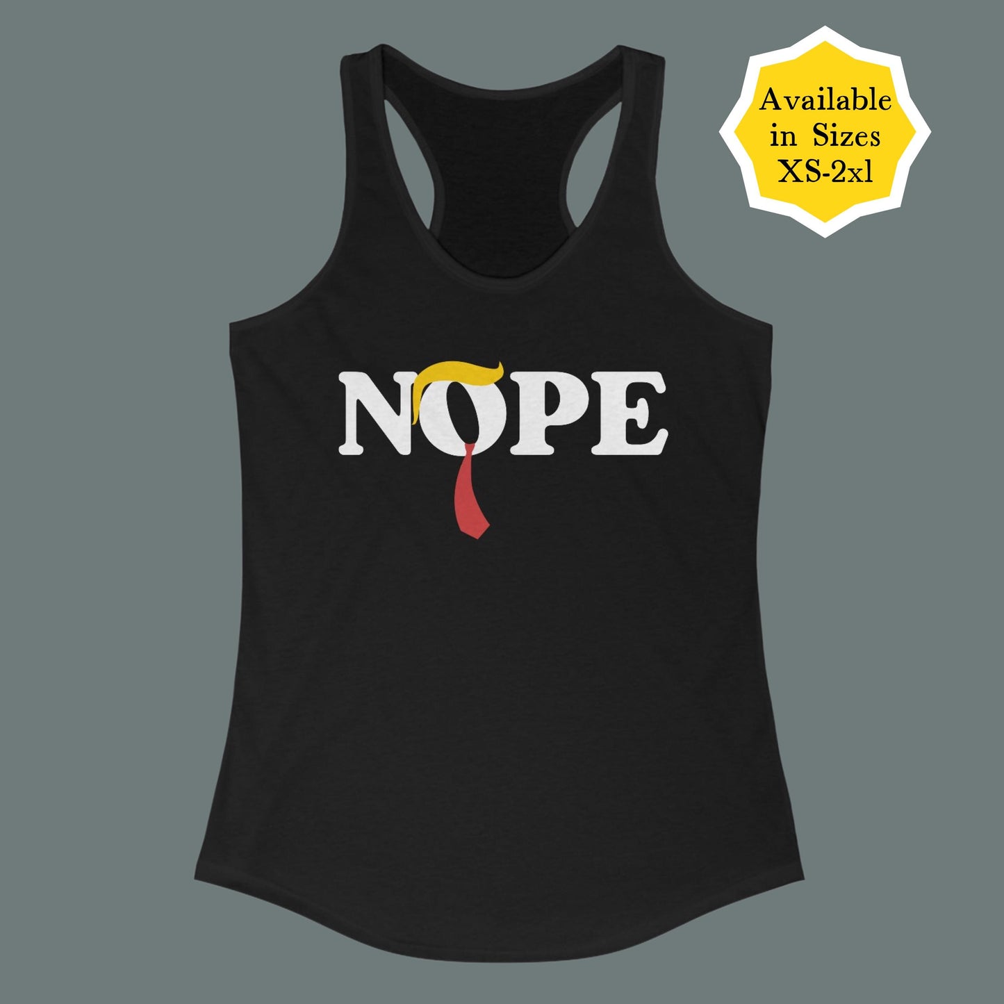 Funny Anti-Trump tank top subtle Fuck Trump shirt not my president tee protest activist apparel pro-democracy feminist merch Fuck ICE top