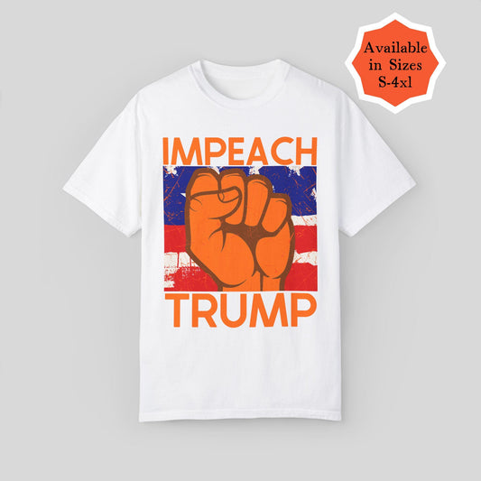 Impeach Trump t-shirt anti-Trump tee leopards eating faces party top funny feminist gift activist apparel pro-democracy anti-MAGA merch