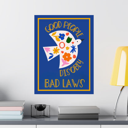 Anti fascism wall art anti war art print free Palestine poster anti Trump wall art political gift idea anti genocide art print pro democracy