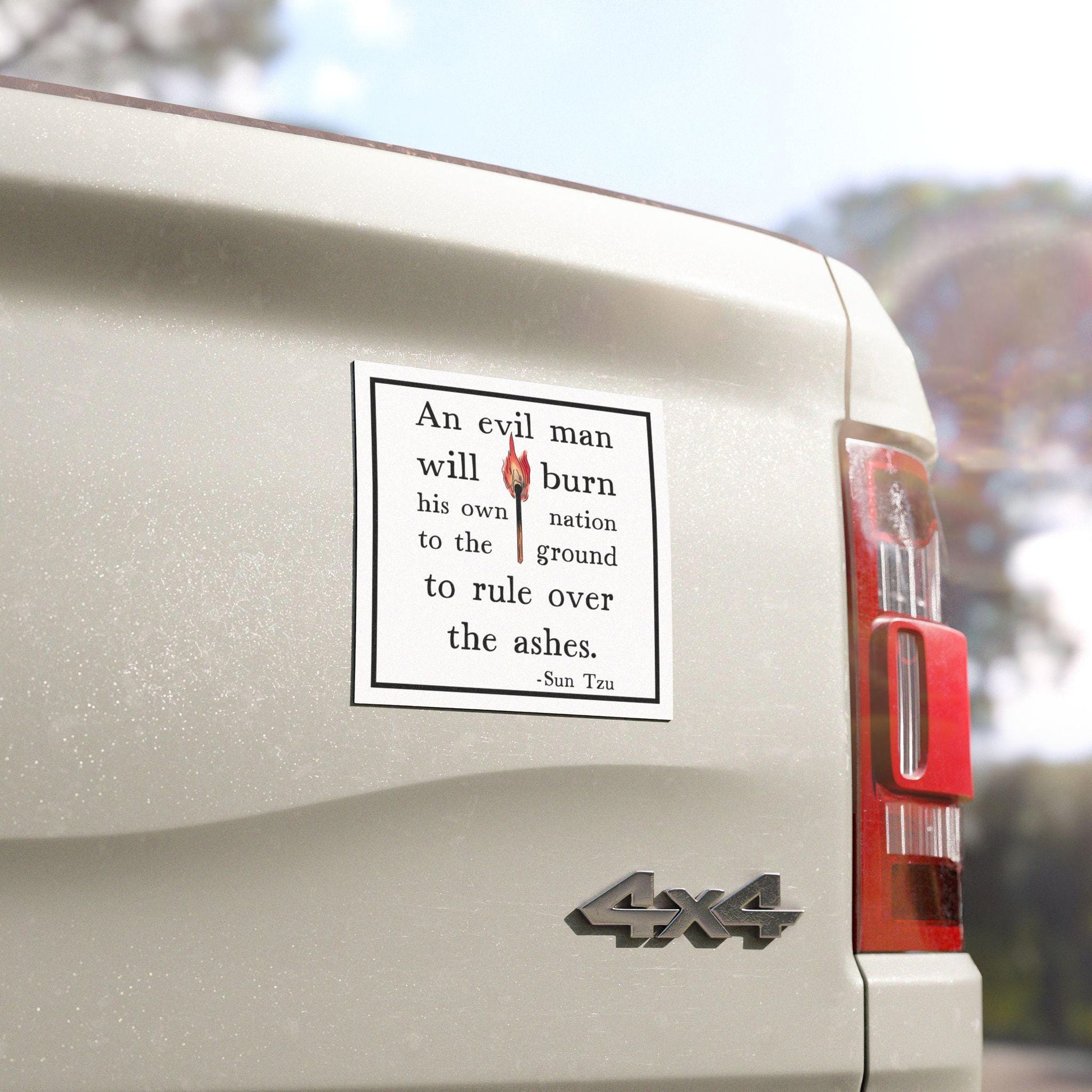 fuck Trump car magnet feminist car decal