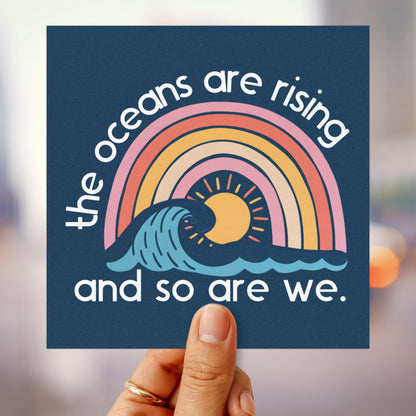 Climate activist car magnet FDT bumper sticker