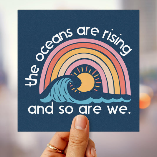 Climate activist car magnet FDT bumper sticker