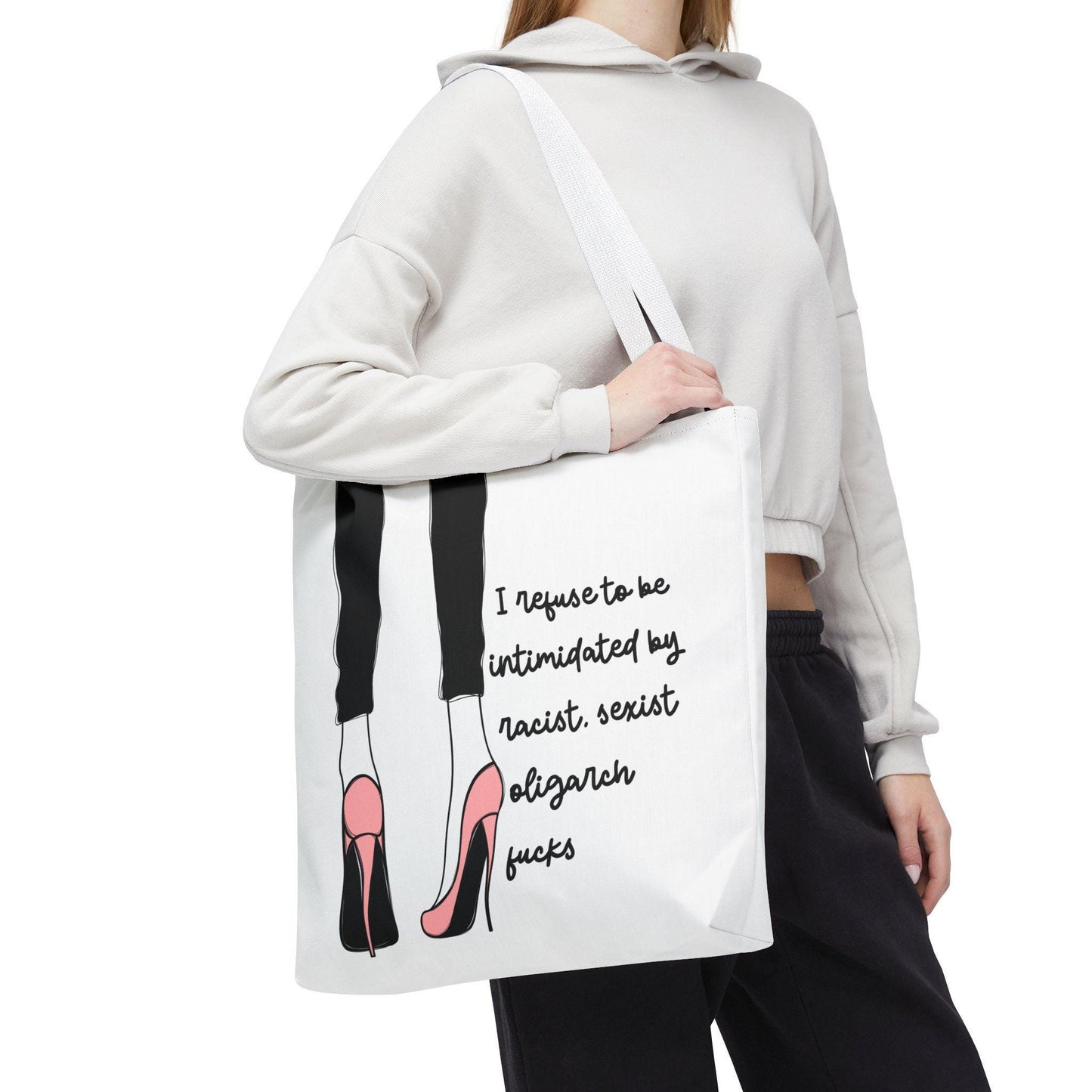liberal woman tote activist gift