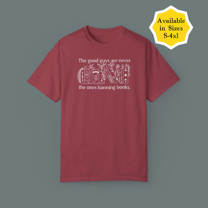 Anti-Book Ban shirt book lover tee librarian apparel subtle f*ck Trump shirt f*ck the patriarchy merch read banned books gift anti-MAGA tee