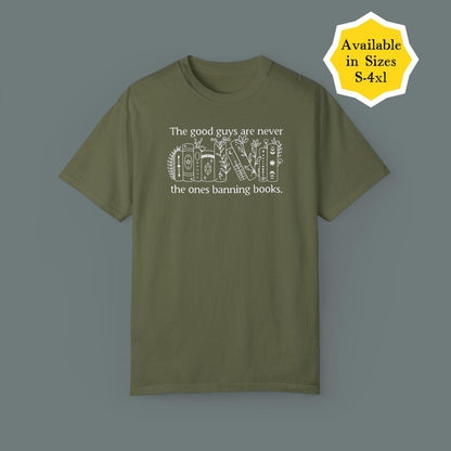 Anti-Book Ban shirt book lover tee librarian apparel subtle f*ck Trump shirt f*ck the patriarchy merch read banned books gift anti-MAGA tee