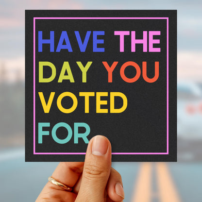 Anti Trump car magnet FDT bumper sticker leopards eating faces car decal anti MAGA car magnet hands off protest gift idea resist car magnet