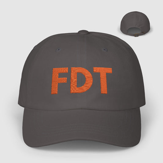 Subtle f*ck Trump hat FDT dad cap democrat gift for him antifascist apparel activist merch lgbtq right santi oligarchy feminist
