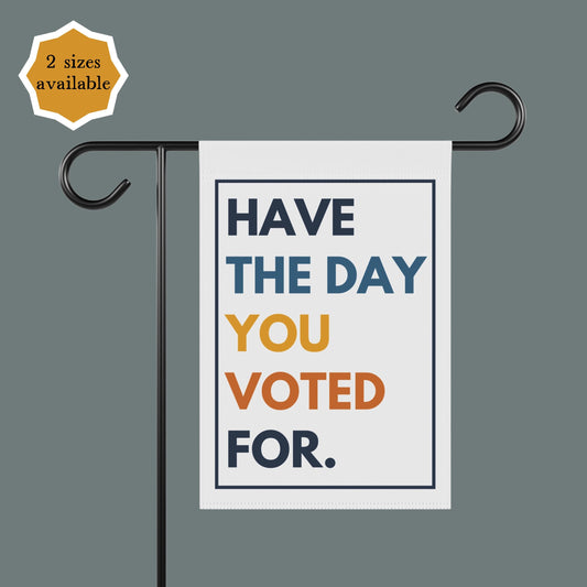 Anti Trump political garden flag Anti-fascist yard sign socialism activist garden decor pro-democracy house flag FDT subtle fuck Trump