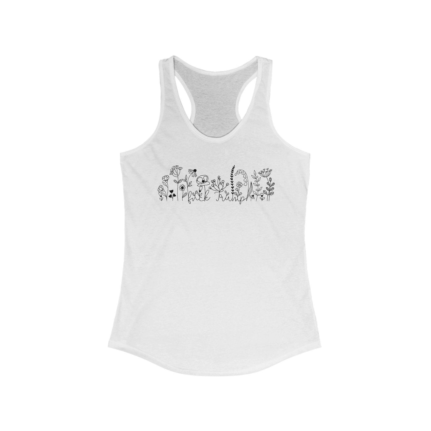 Subtle Fuck Trump tank top Anti-Trump shirt anti-fascist resist top funny feminist tee anti-oligarchy merch protest gear pro-democracy gift