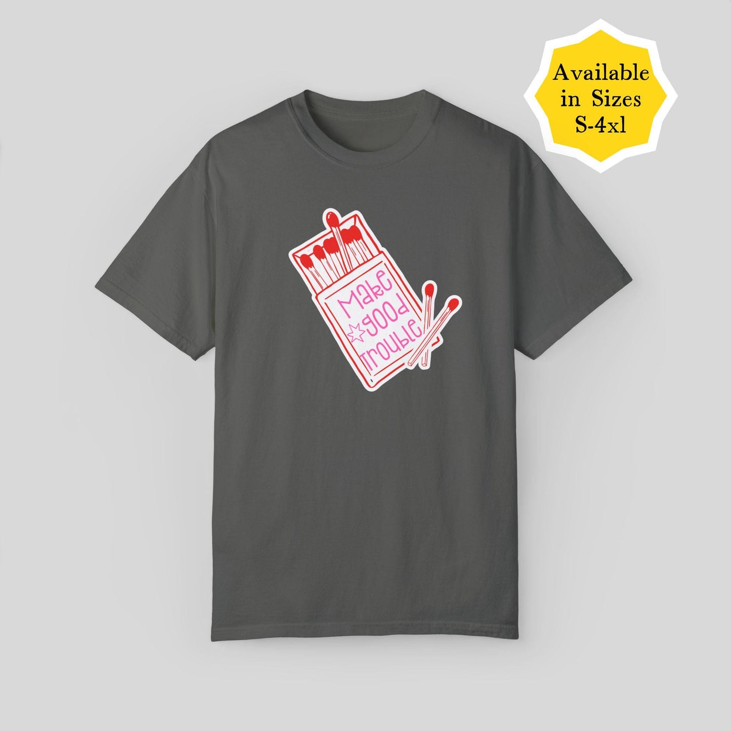 Make Good Trouble t-shirt subtle f*ck Trump tee anti-MAGA merch political activist shirt anti-fascism resist apparel protest shirt f*ck ICE