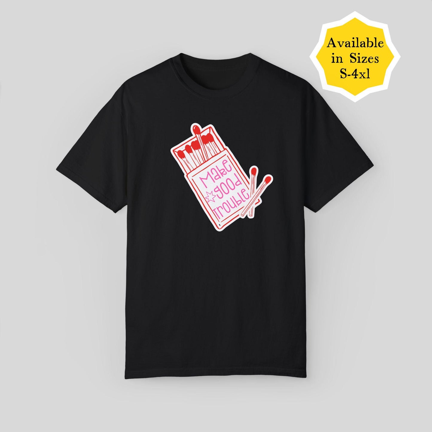 Make Good Trouble t-shirt subtle f*ck Trump tee anti-MAGA merch political activist shirt anti-fascism resist apparel protest shirt f*ck ICE