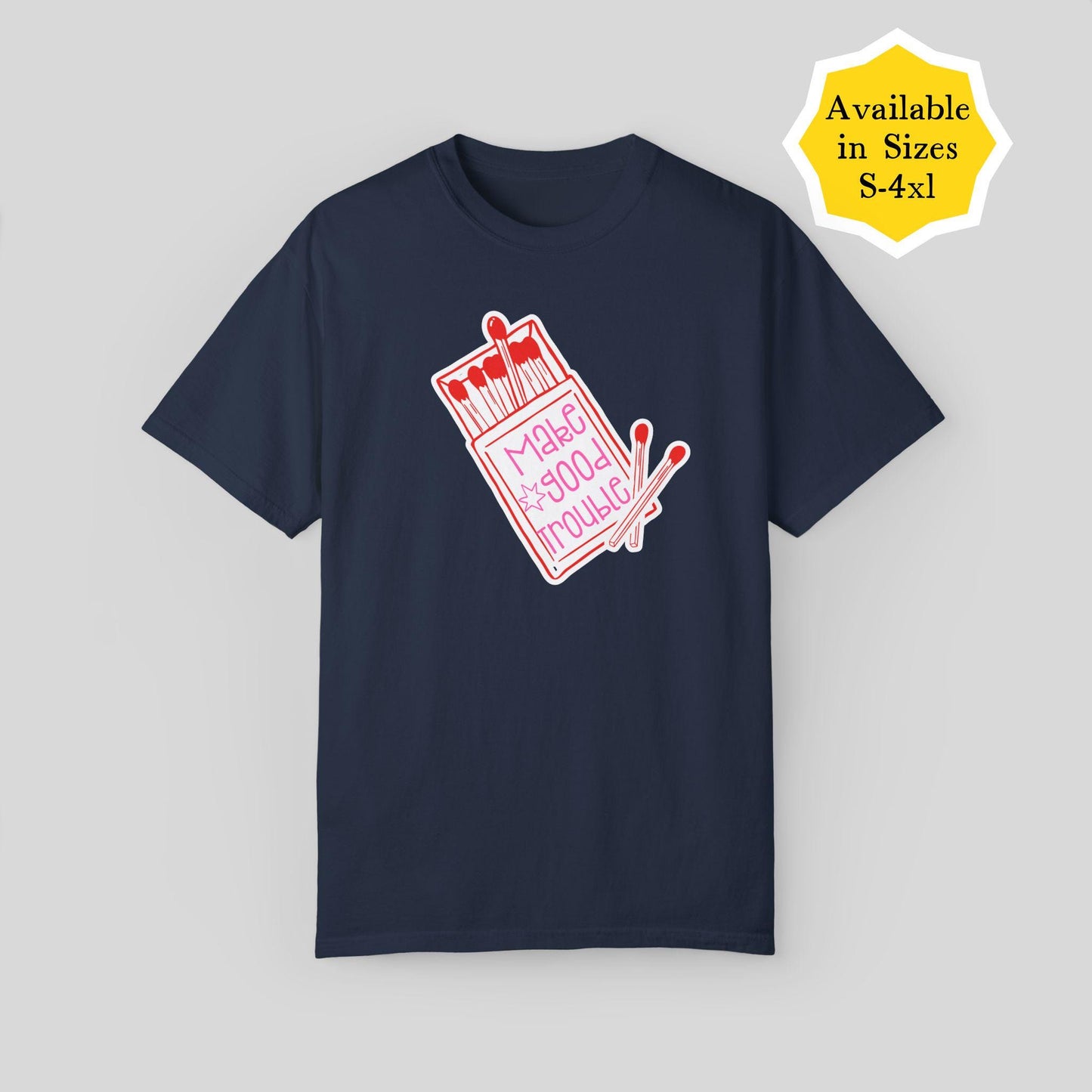 Make Good Trouble t-shirt subtle f*ck Trump tee anti-MAGA merch political activist shirt anti-fascism resist apparel protest shirt f*ck ICE