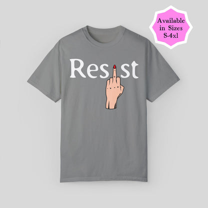 Resist Anti-Trump t-shirt f*ck the patriarchy tee anti-fascist protestor gift womens rights shirt f*ck fascism political tee f*ck ICE merch