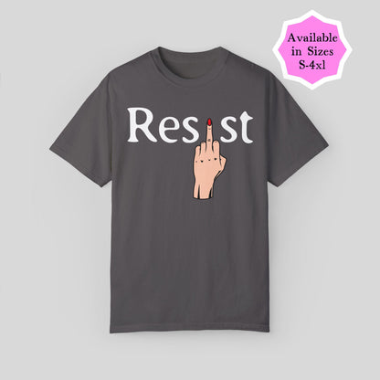 Resist Anti-Trump t-shirt f*ck the patriarchy tee anti-fascist protestor gift womens rights shirt f*ck fascism political tee f*ck ICE merch
