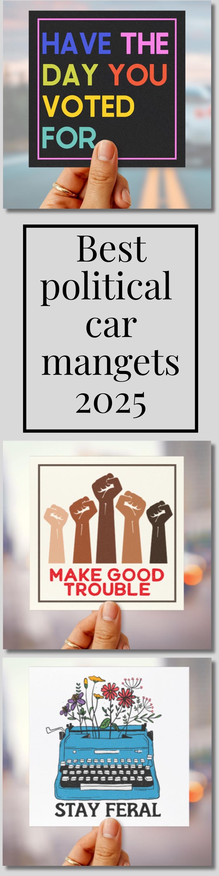 Anti Trump car magnet FDT bumper sticker leopards eating faces car decal anti MAGA car magnet hands off protest gift idea resist car magnet