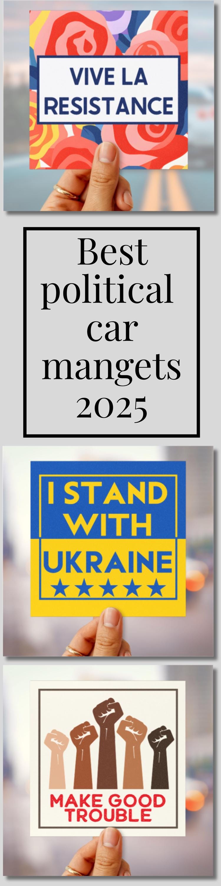 Vive la resistance car magnet anti Trump bumper sticker resist car decal revolutionary car magnet political gift idea feminist car magnet