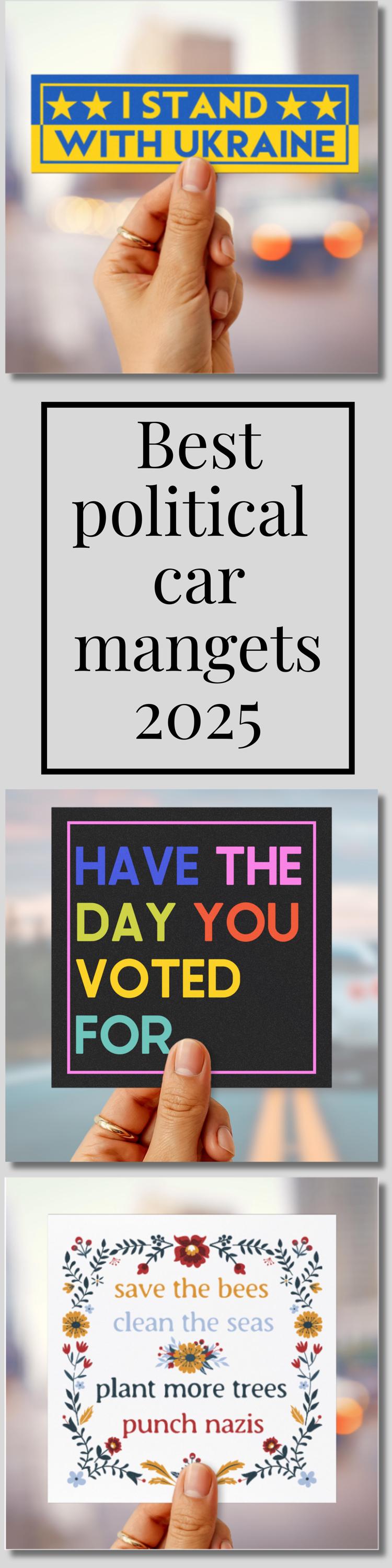 Stand with Ukraine car magnet FDT bumper sticker anti war car decal anti Trump car magnet activist gift idea f*ck donald trump car magnet