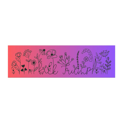 hands off protest merch resist car decal