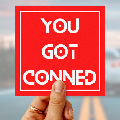 Anti MAGA car magnet FDT bumper sticker anti Trump gift idea