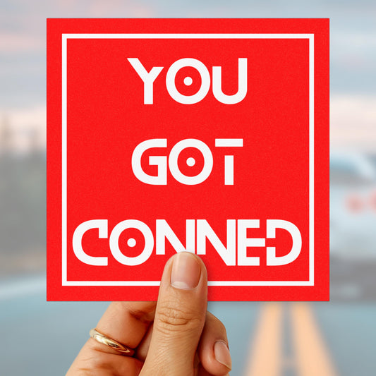 Anti MAGA car magnet FDT bumper sticker anti Trump gift idea