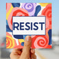 Resist car magnet anti Trump FDT bumper sticker