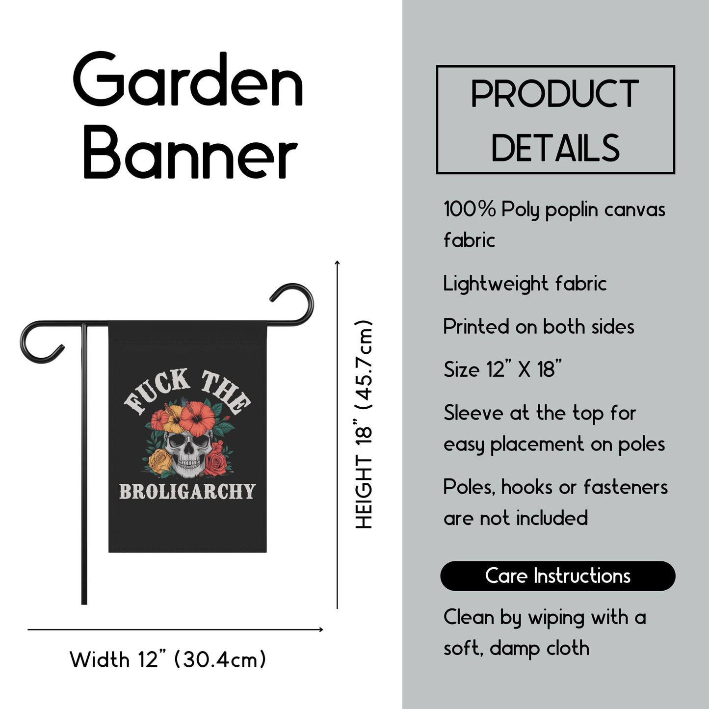 Anti oligarchy house flag funny political garden banner feminist yard flag subtle anti Trump flag resistance movement sign not my president