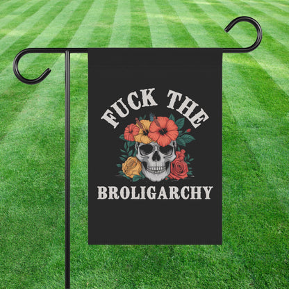 Anti oligarchy house flag funny political garden banner feminist yard flag subtle anti Trump flag resistance movement sign not my president