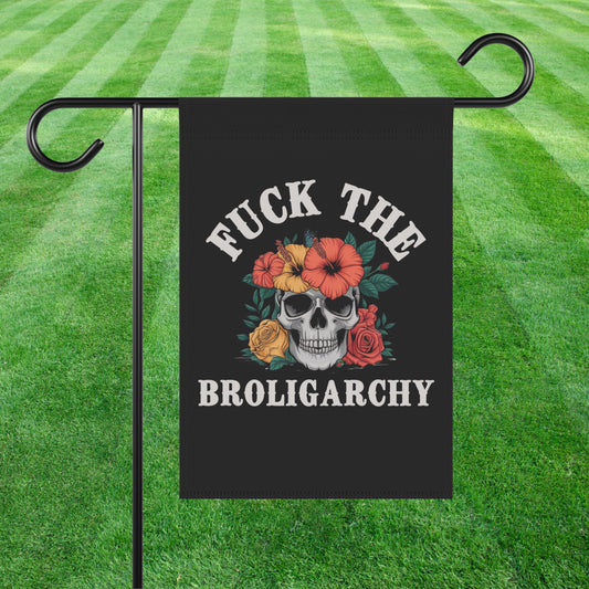 Anti oligarchy house flag funny political garden banner feminist yard flag subtle anti Trump flag resistance movement sign not my president