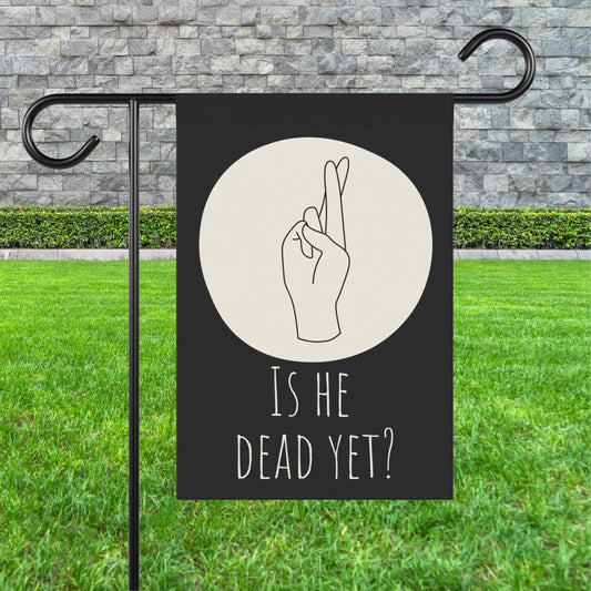 Subtle anti Trump house flag