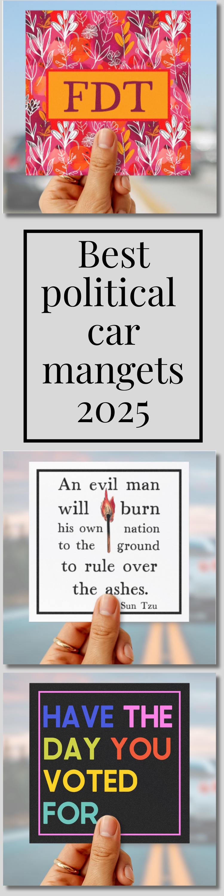 FDT car magnet subtle anti Trump bumper sticker anti fascism hidden message car magnet foxtrot delta tango decal 8647 car magnet political