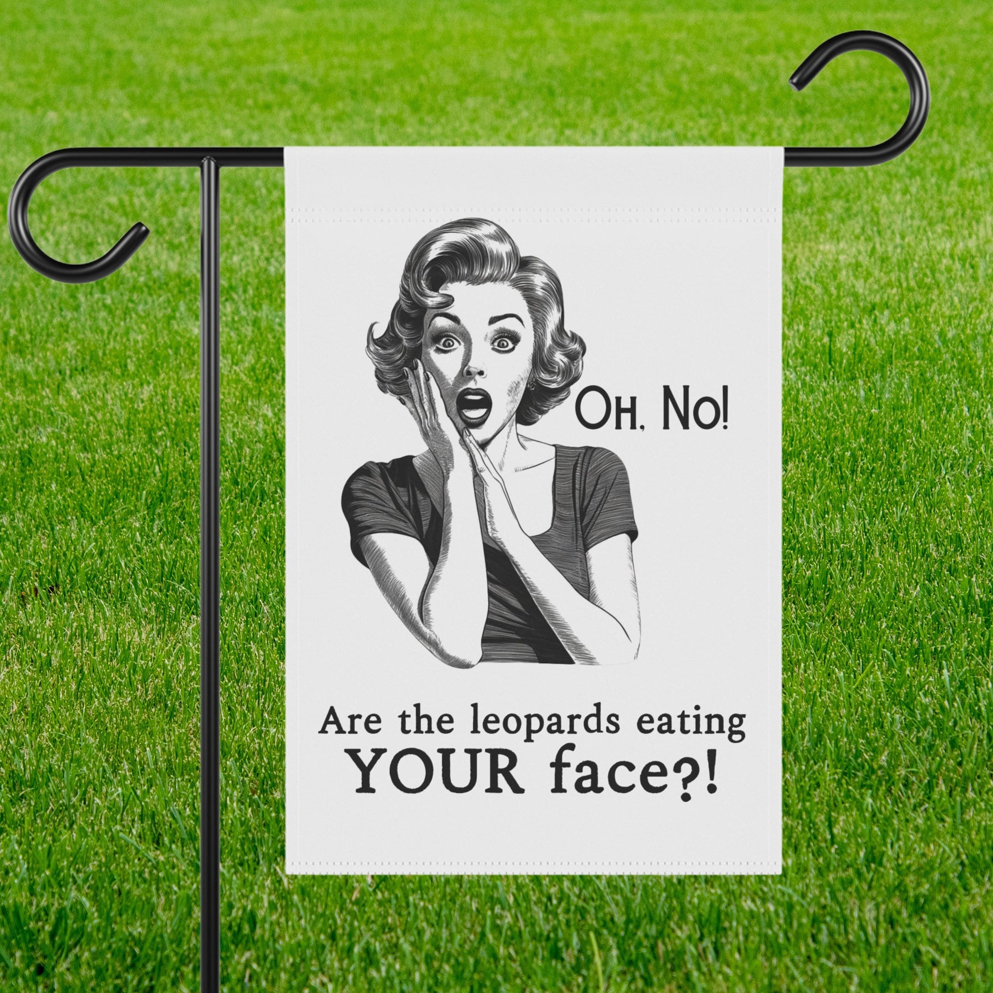 Subtle anti Trump house flag