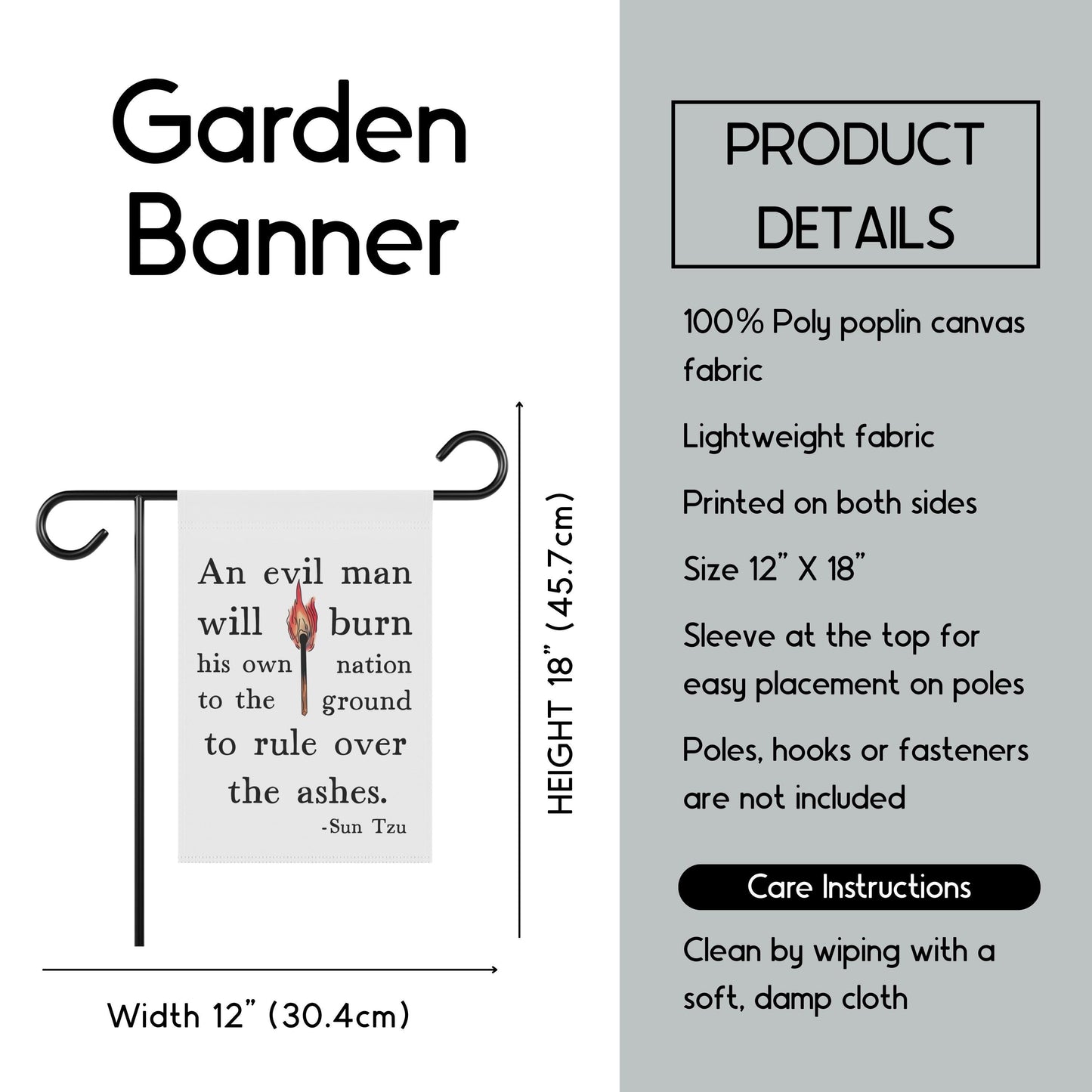 Anti Trump garden flag defend democracy house flag not my president garden banner political flag liberal gift resist yard sign anti fascism