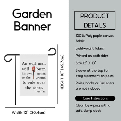 Anti Trump garden flag defend democracy house flag not my president garden banner political flag liberal gift resist yard sign anti fascism