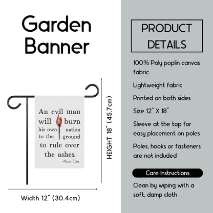 Anti Trump garden flag defend democracy house flag not my president garden banner political flag liberal gift resist yard sign anti fascism