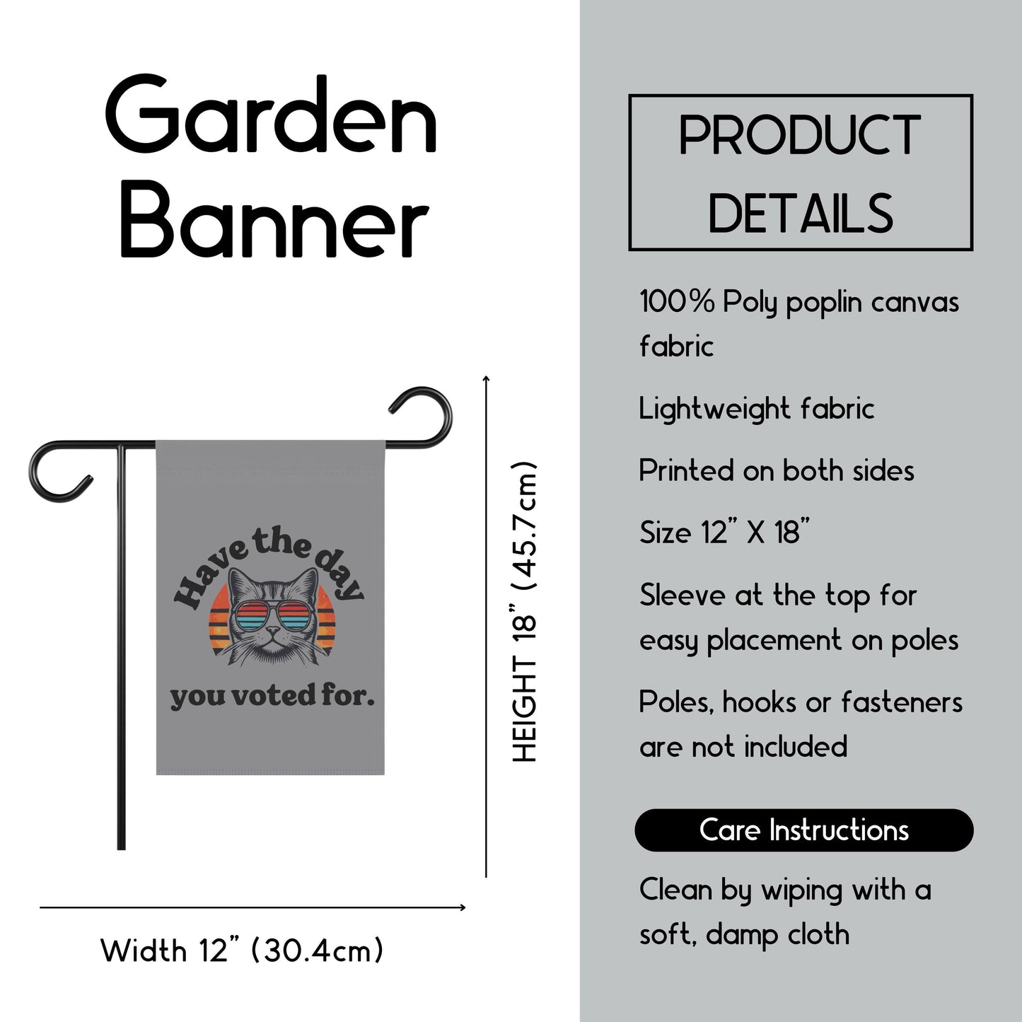 Funny Anti Trump garden banner resist house flag anti MAGA garden decor defend democracy house flag not my president decor are we great yet